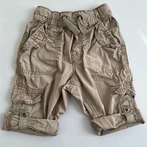 H&M Tan Casual Cargo Bottoms (Convert from Pants to Shorts)